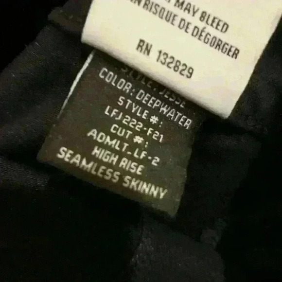 Lovers and Friends Jesse High Rise Skinny in Deepwater - Picture 8 of 8